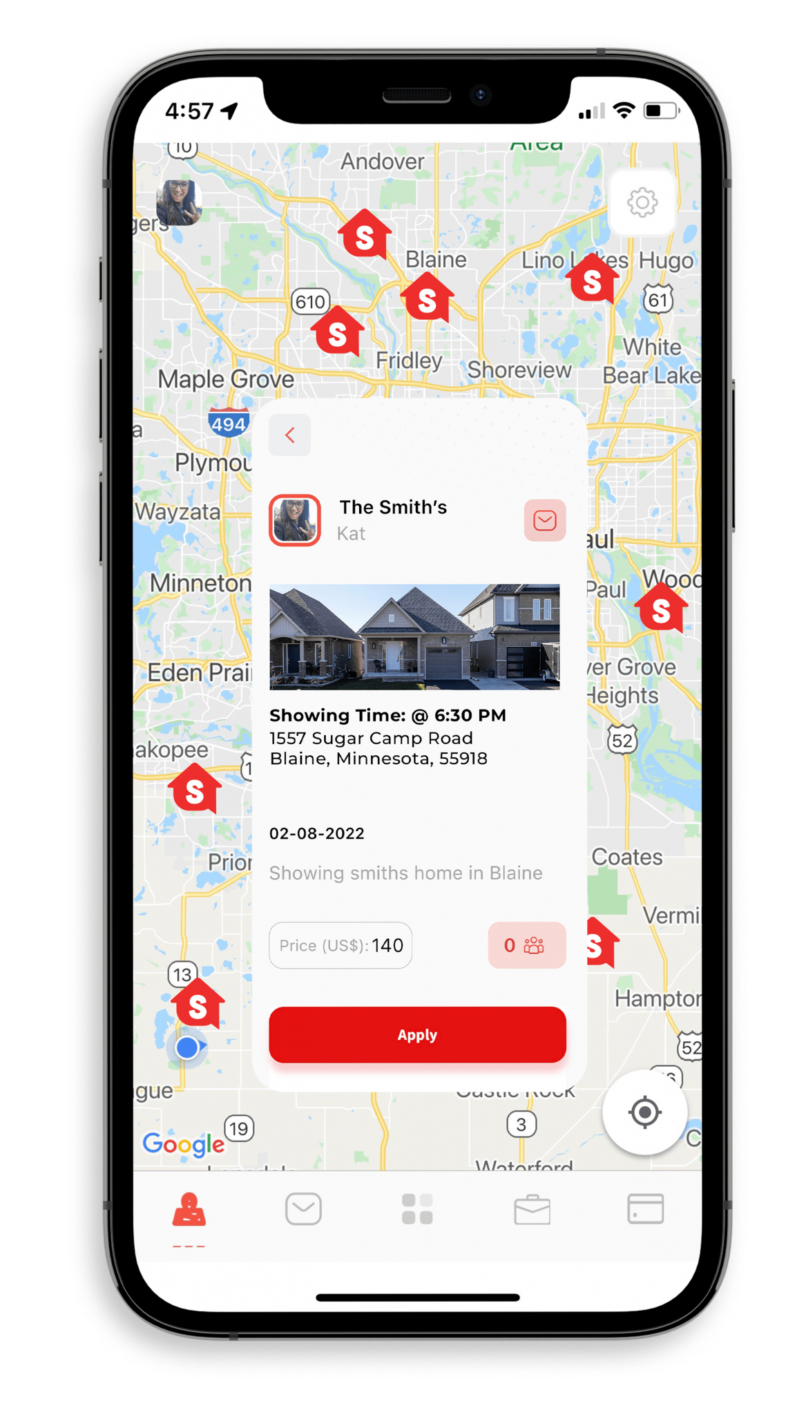 Showing Hub App Showing Hub App
